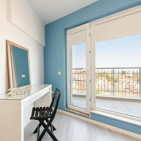 아파트 Blue Horizon Sea View 1br 바르나